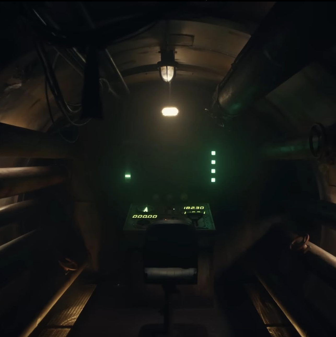 The claustrophobia throughout the entire film added to the horror factor.
