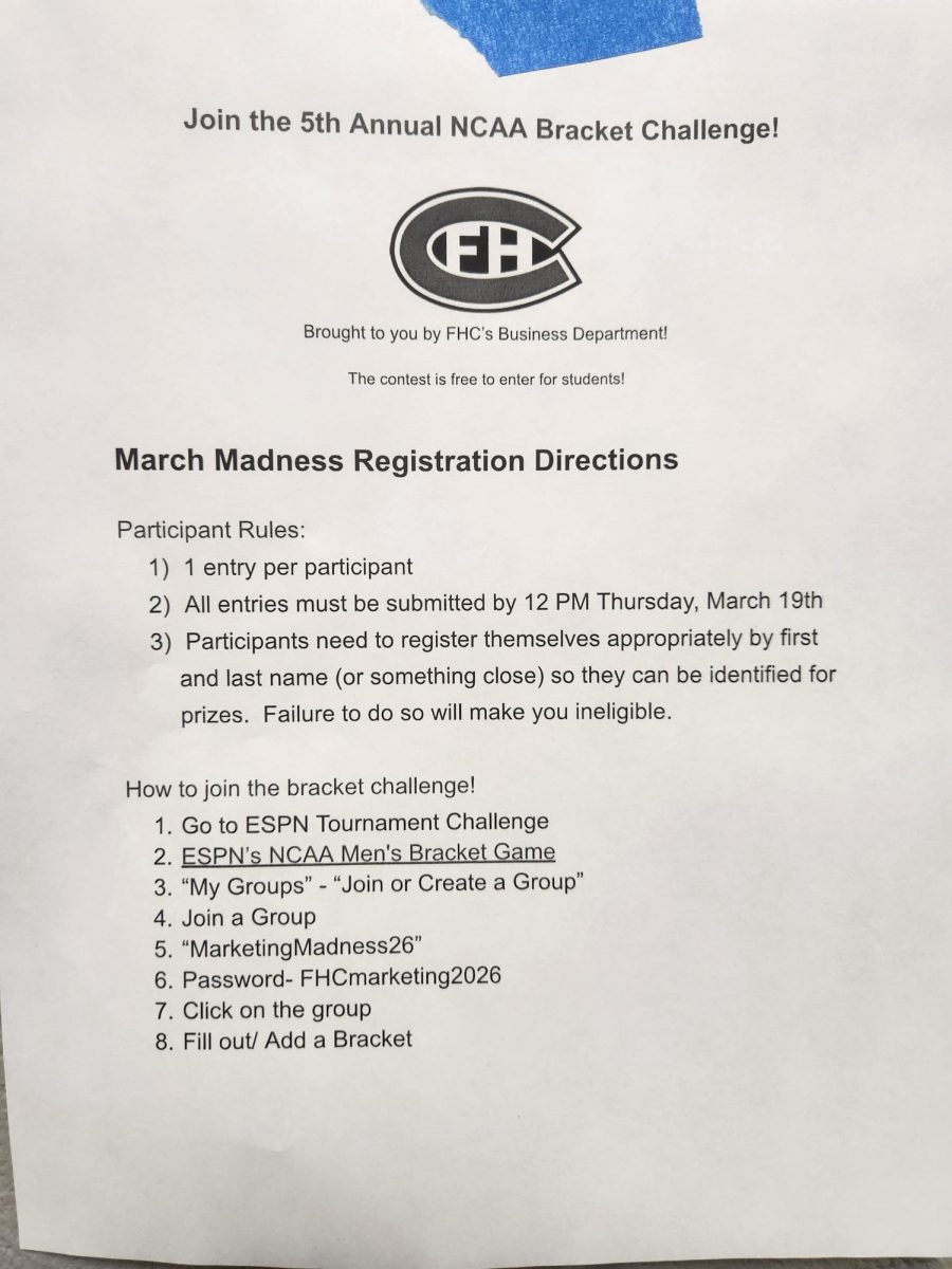 March Madness has integrated itself into FHC students' lives. 