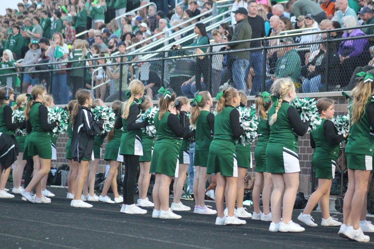 The youth cheerleaders now have a chance to hone their skills before joining the varsity team.