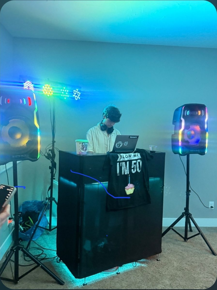 Boston Shoham practices his DJing whenever he can. His practice reflects in his impressive ability.